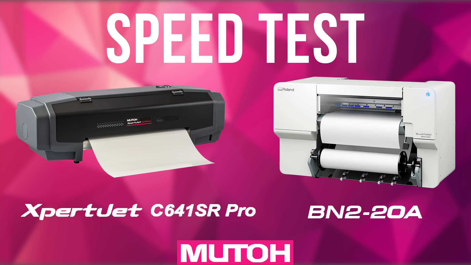 MUTOH XPJ-C641SR Pro Speed Test Thumbnail